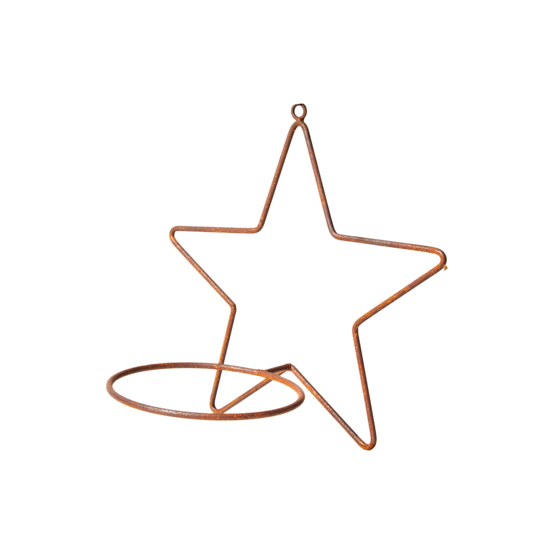 Drahtstern kl f. Schale 21-er, 31x32x22 cm Darstellung von Drahtstern kl f. Schale 21-er, 31x32x22 cm