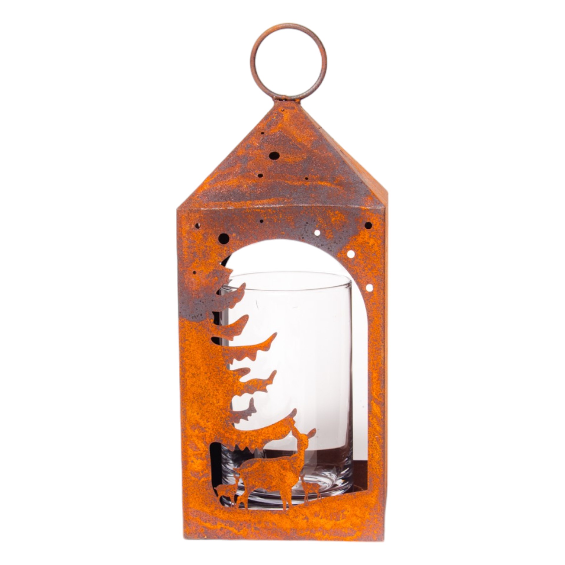 Laterne schlank Baum/ Hirsch 37348 Darstellung von Laterne schlank Baum/ Hirsch 37348