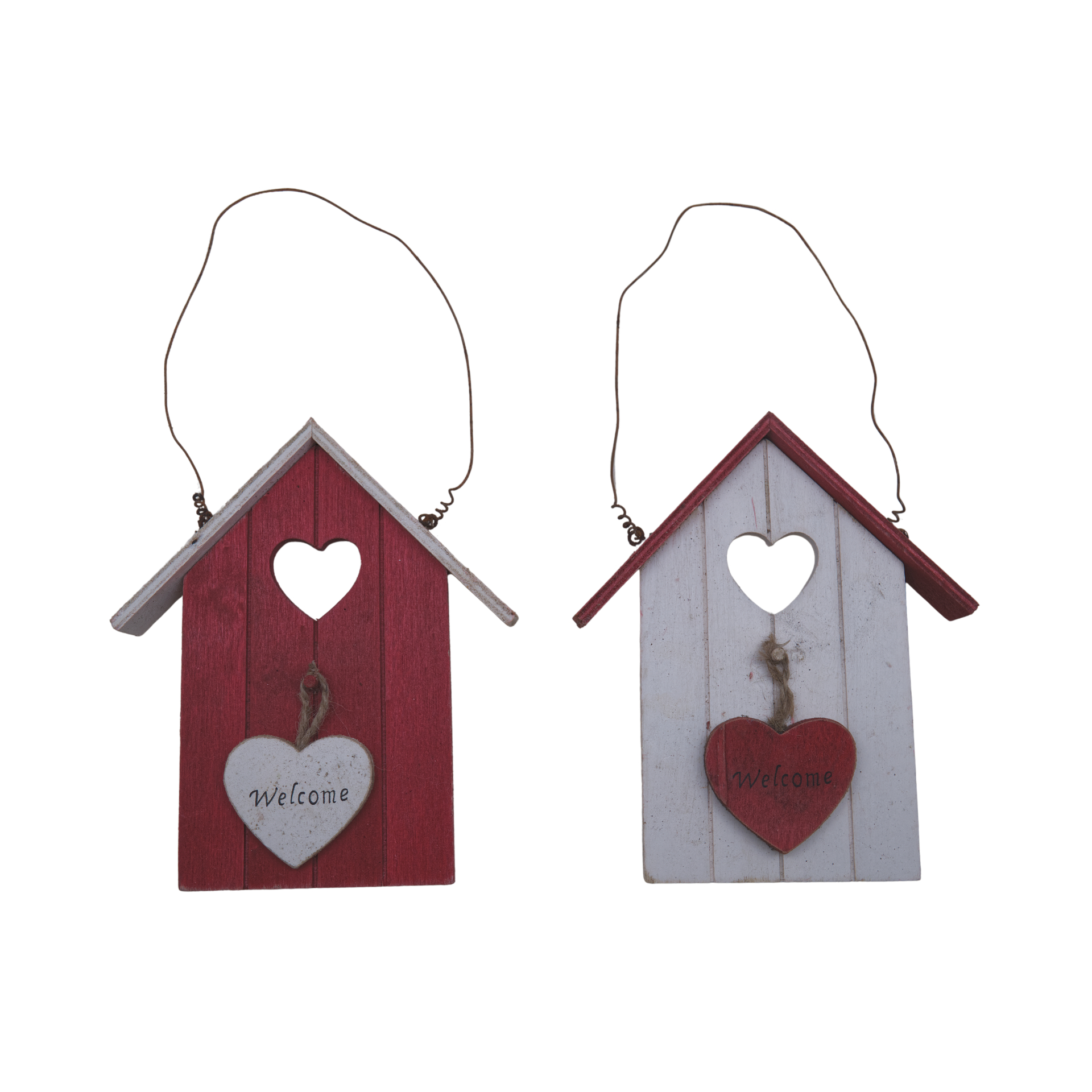 Darstellung von RP Vogelhaus mit Holzherz z. Hängen