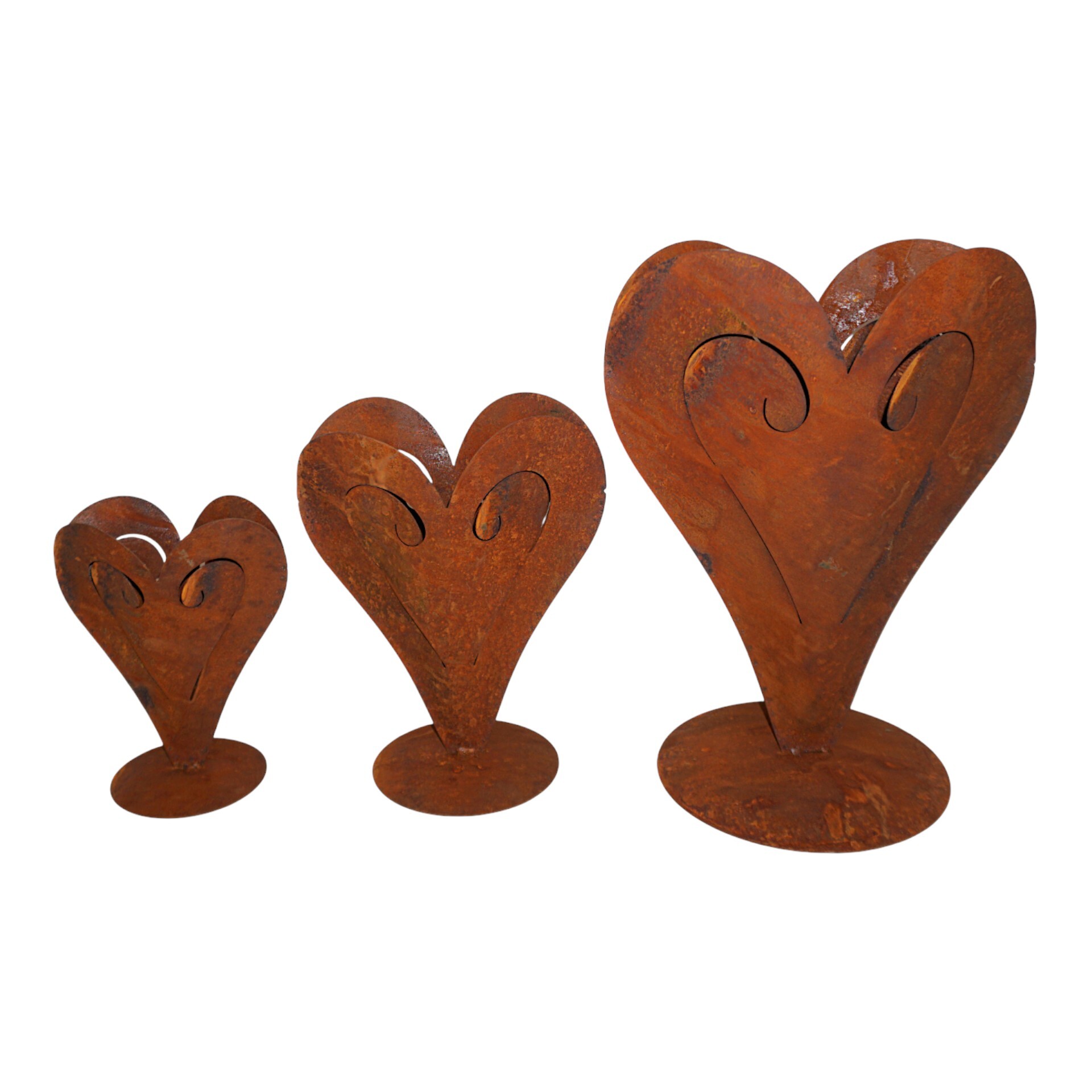 Darstellung von Pflanzherz offen Schnecke gross