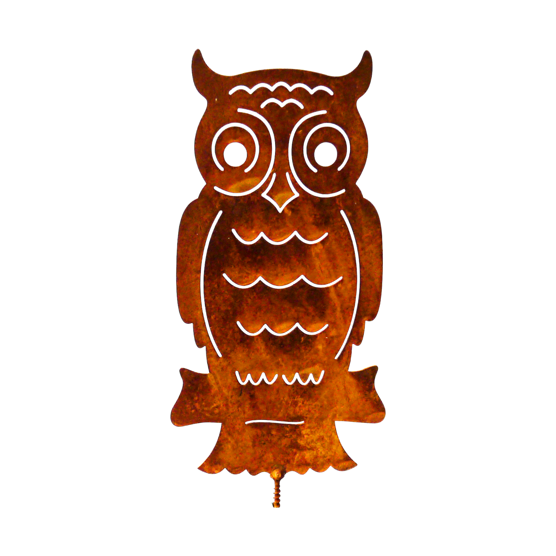 Darstellung von Eule m. Dorn rost