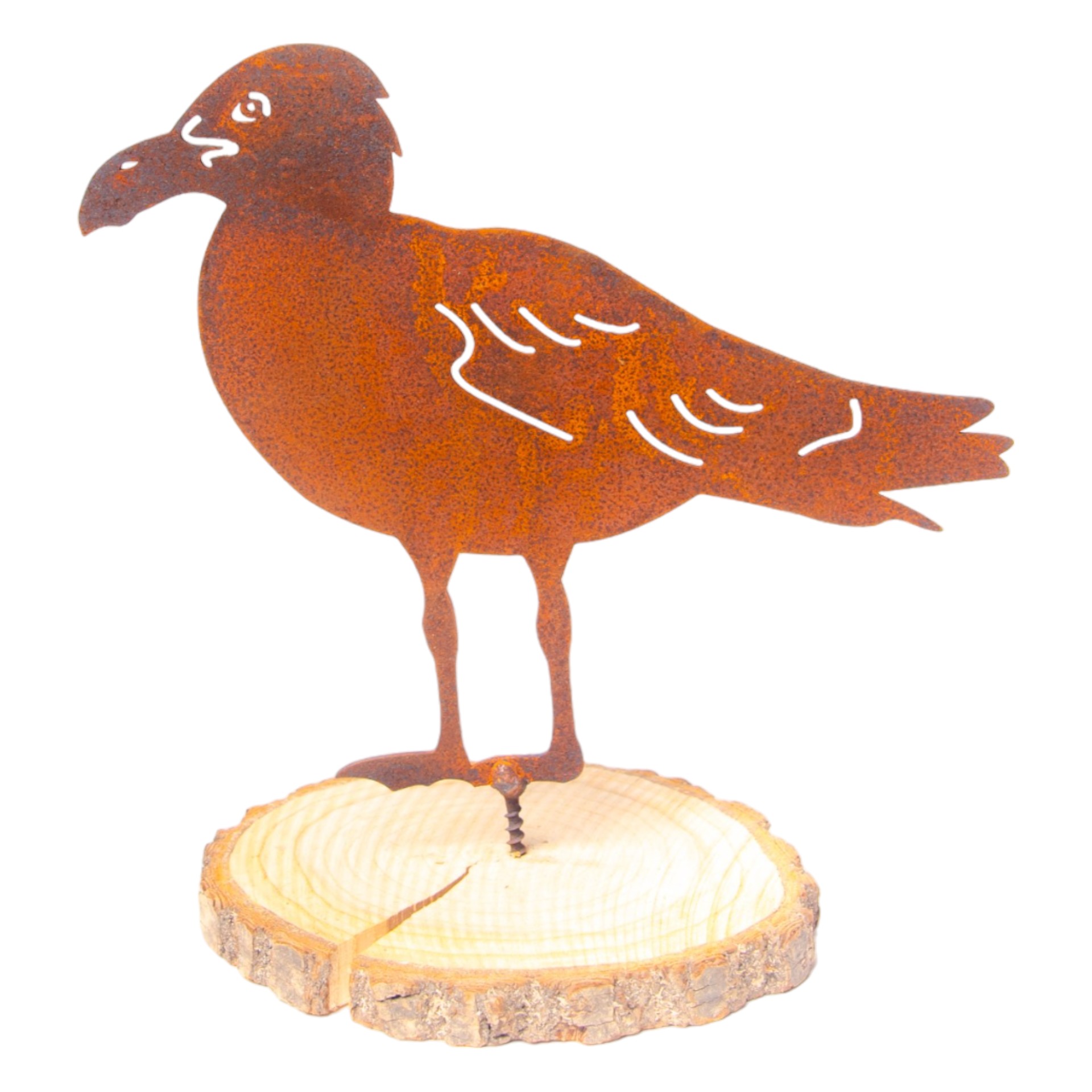 Möwe mit Schraube unten Darstellung von Möwe mit Schraube unten