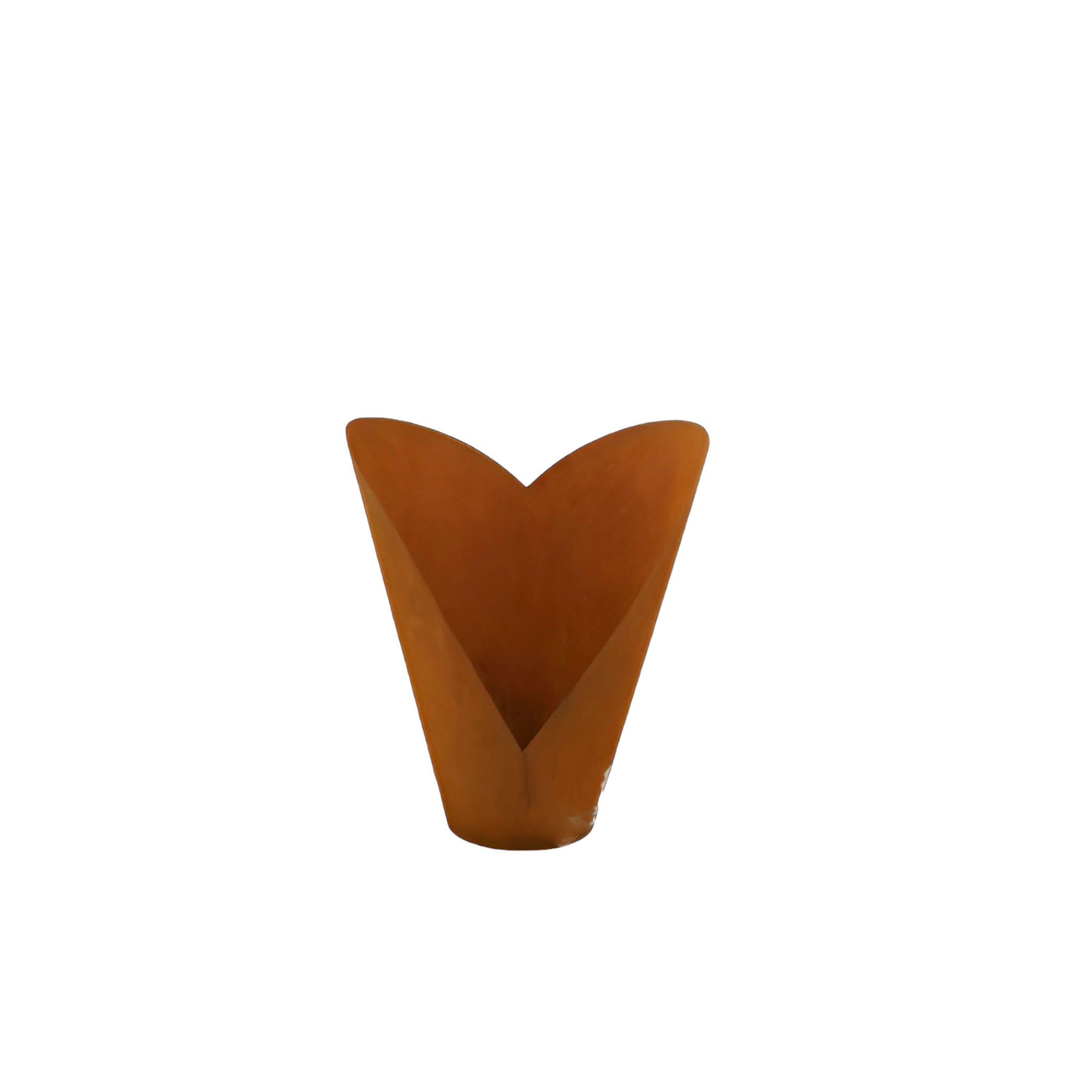 Herztopf z. bepflanzen rost klein Darstellung von Herztopf z. bepflanzen rost klein