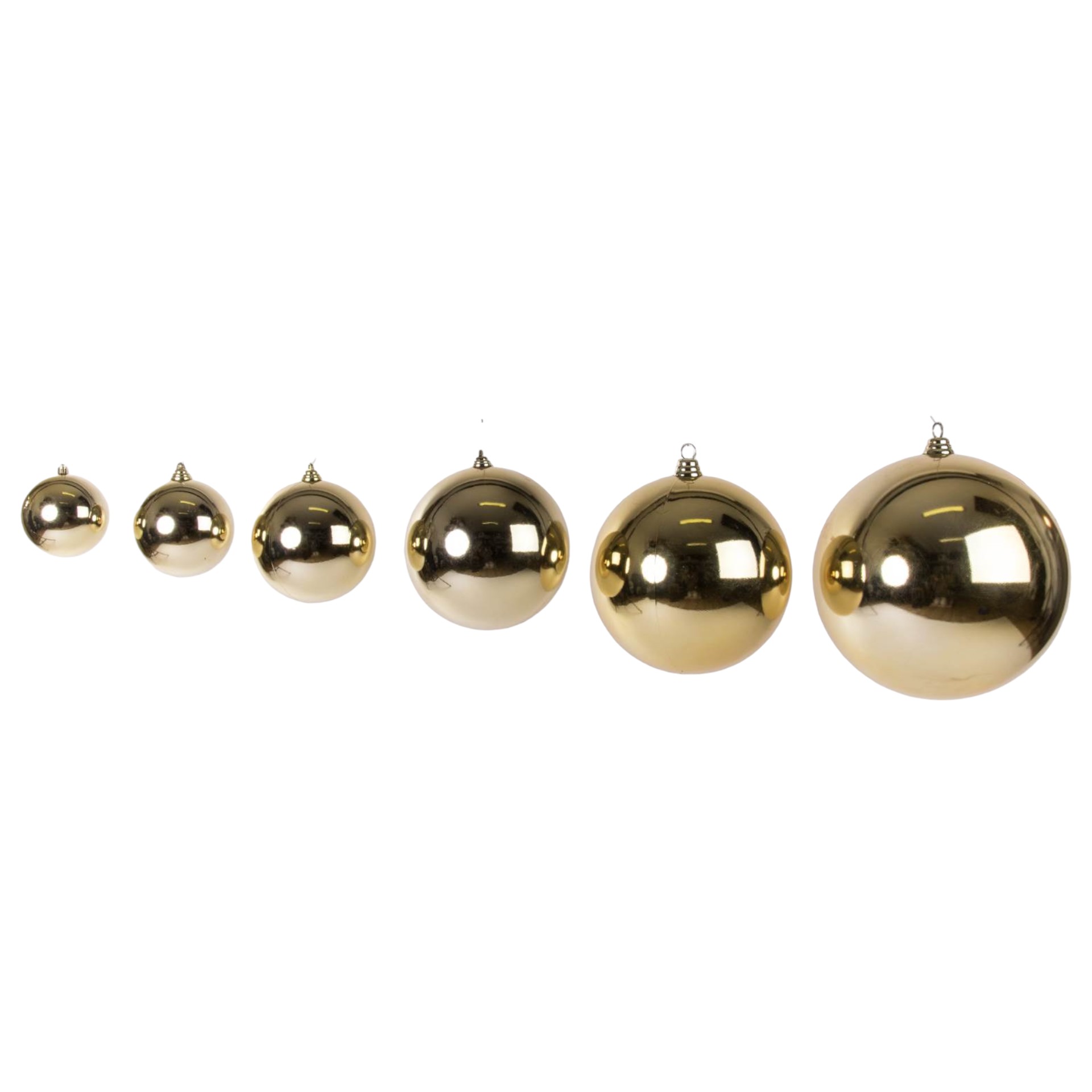 Plastikkugel zum Hängen, GOLD, 10 cm Darstellung von Plastikkugel zum Hängen, GOLD, 10 cm