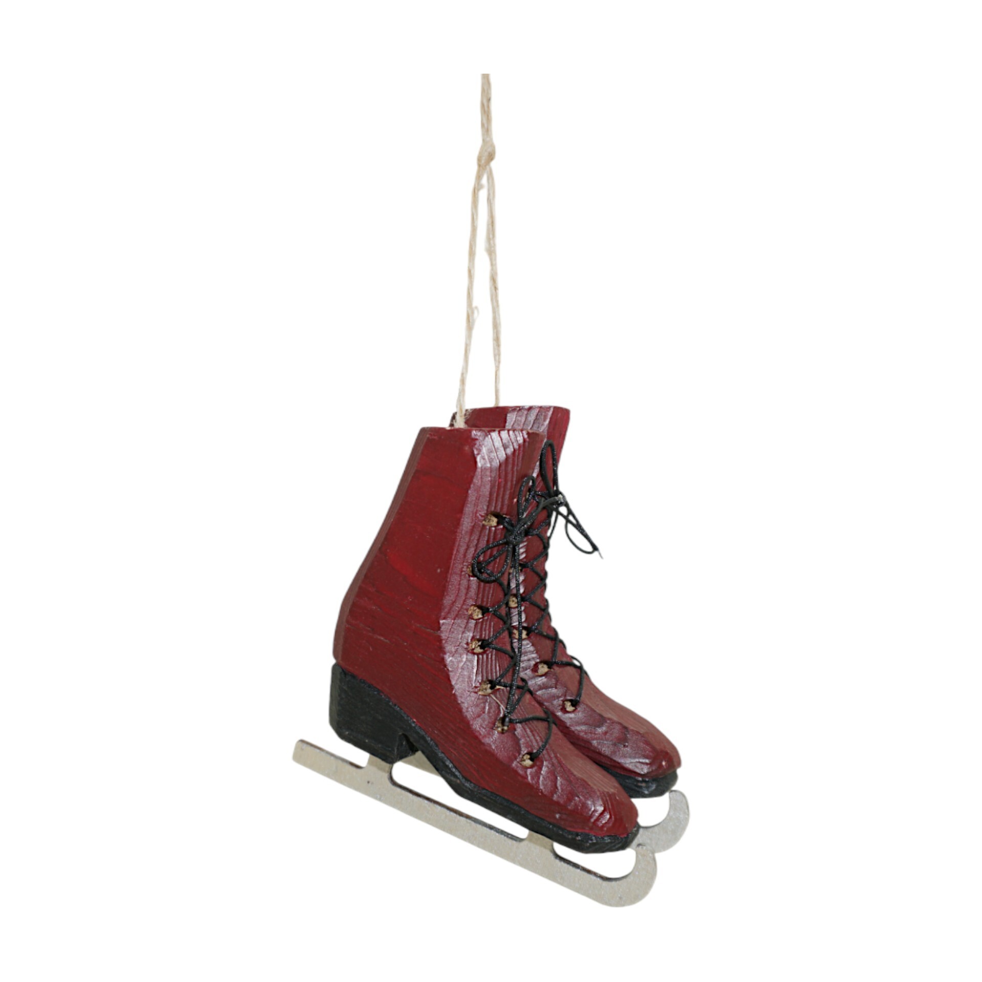 Darstellung von Schlittschuh rot