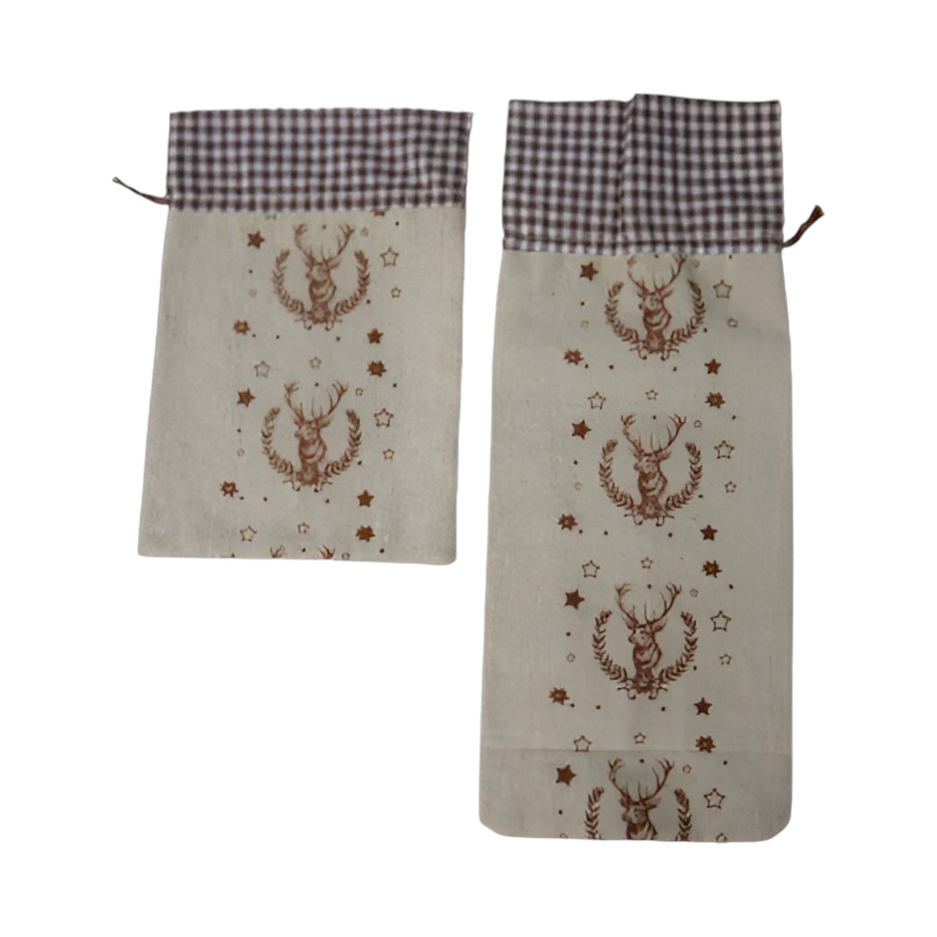 RP Stofftüte mit Hirschkopf gross Darstellung von RP Stofftüte mit Hirschkopf gross