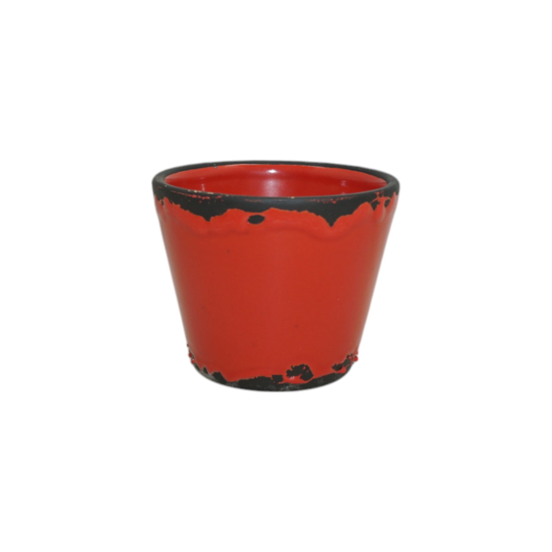Darstellung von Floratopf ROT mini 8,5 x 7 cm