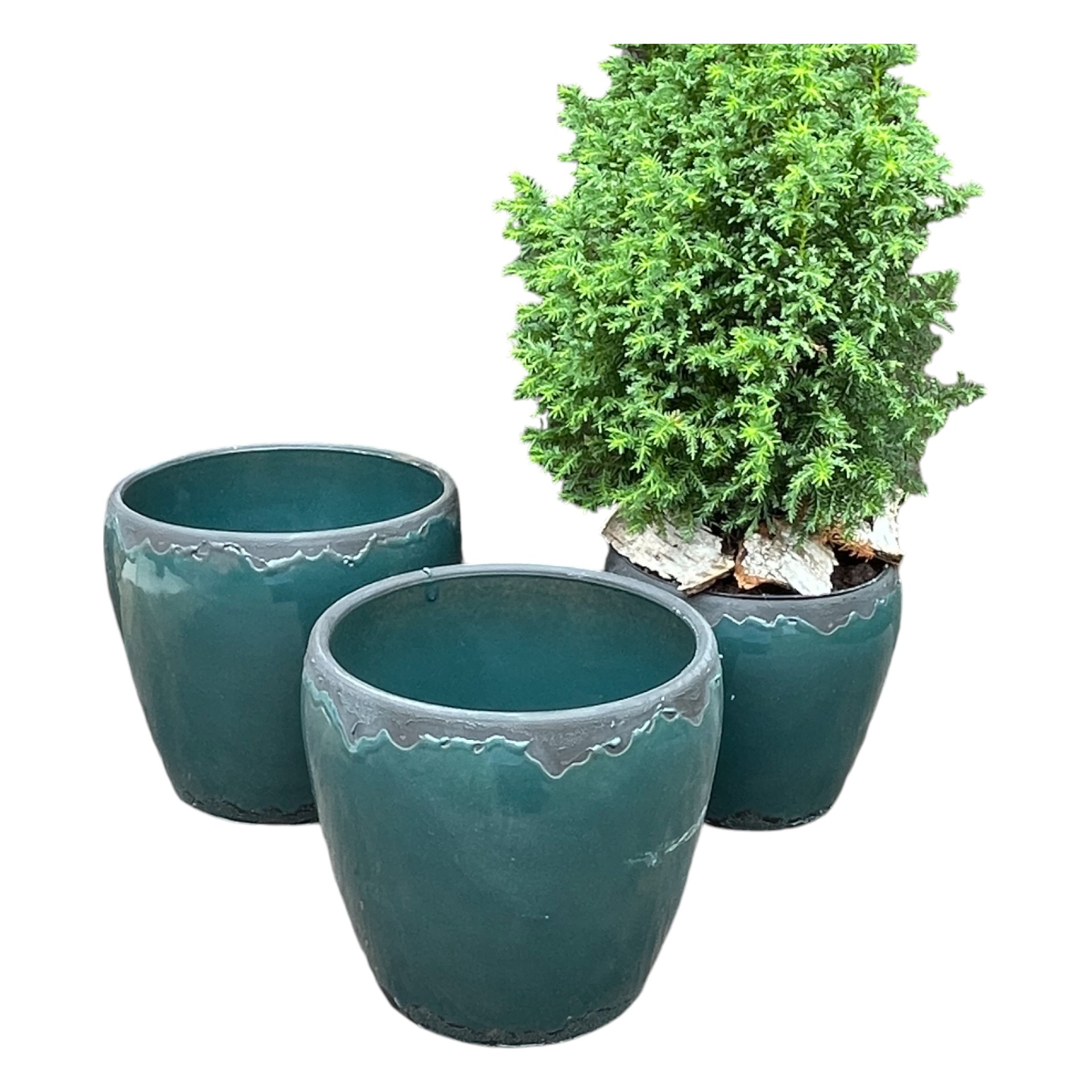 Darstellung von RP TONDA klein BLAU GRÜN 14 x 12 cm