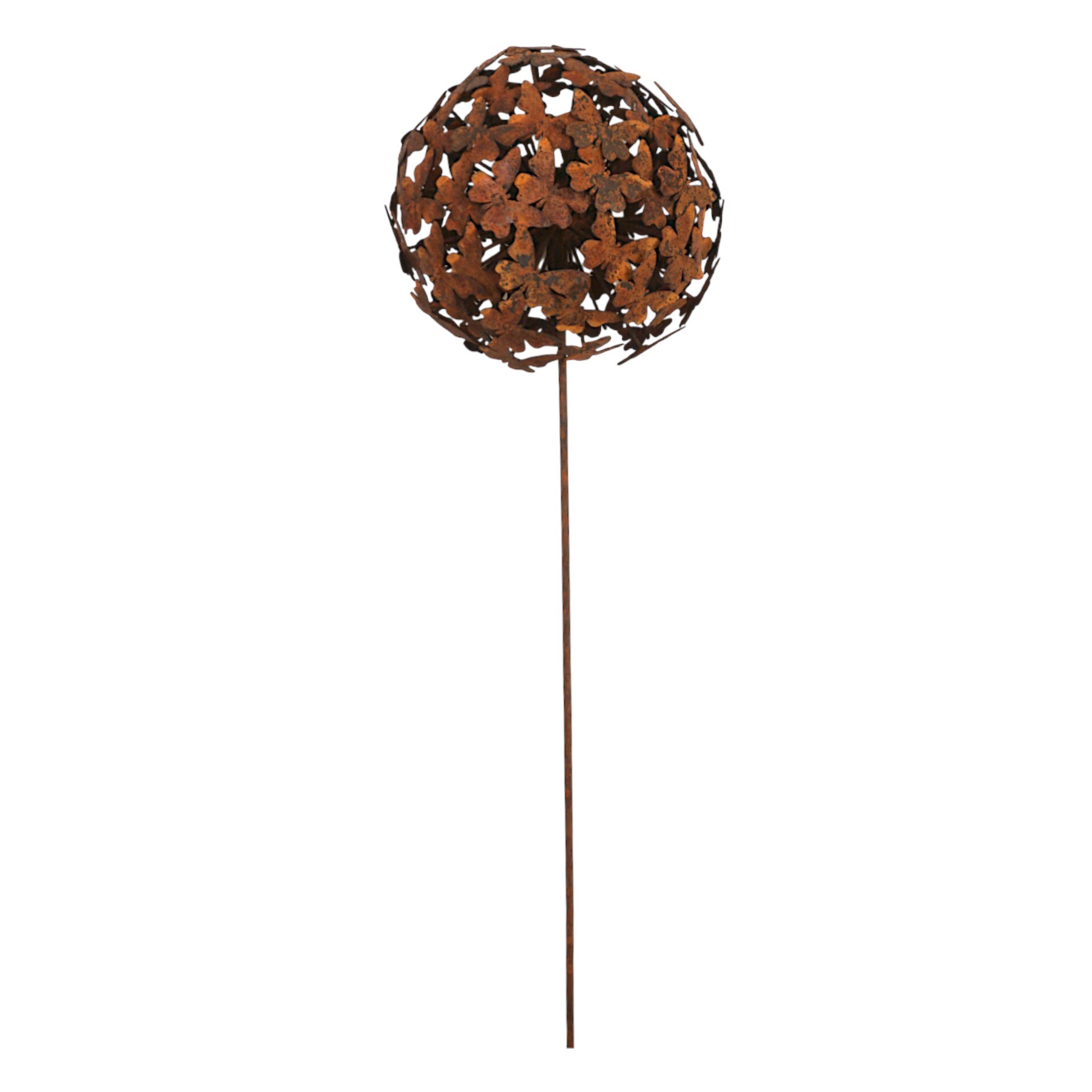 Darstellung von Kugel m. Schmetterlinge