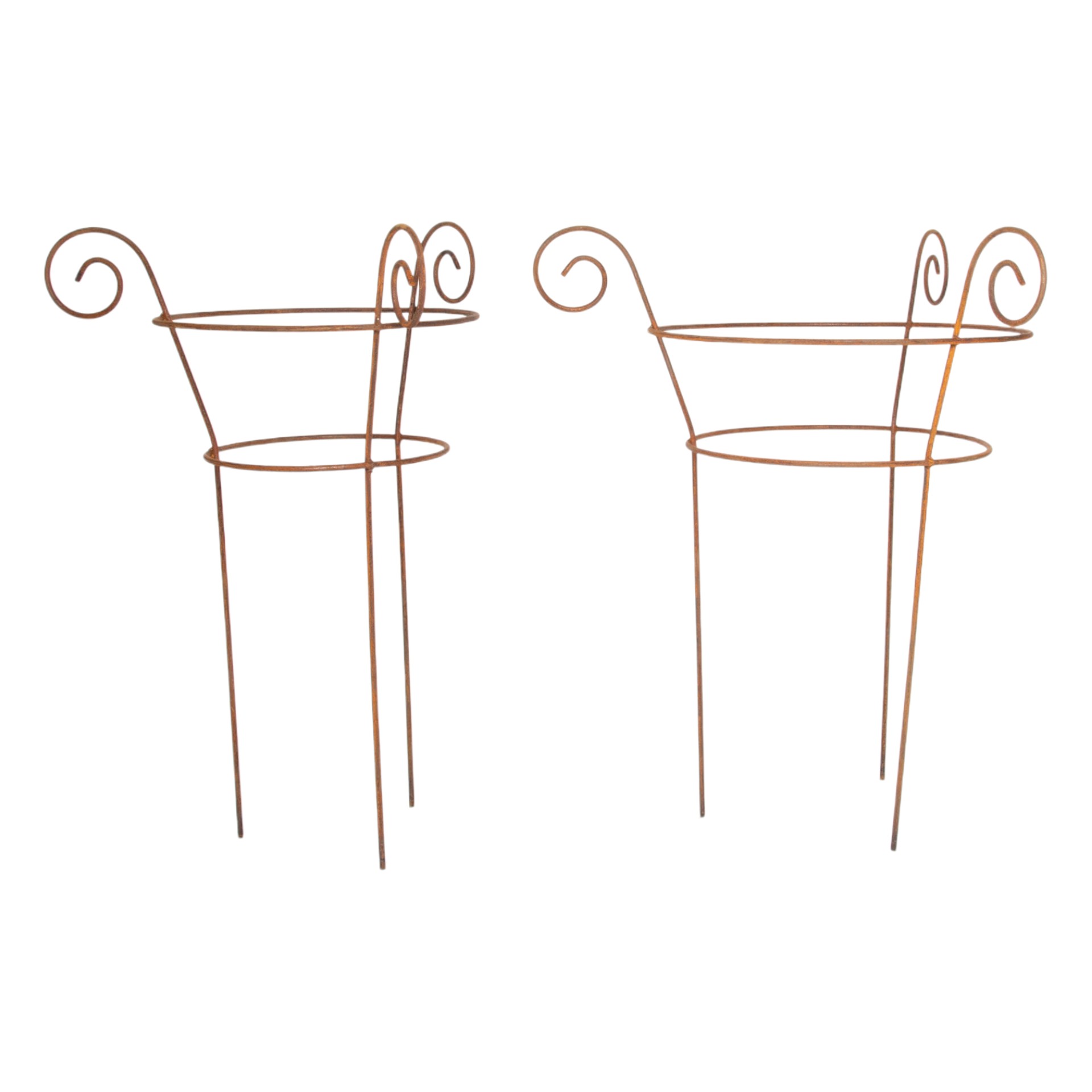 Rankhilfe konisch mi Schnecke, d= 40/50/75, h= 78 cm Darstellung von Rankhilfe konisch mi Schnecke, d= 40/50/75, h= 78 cm