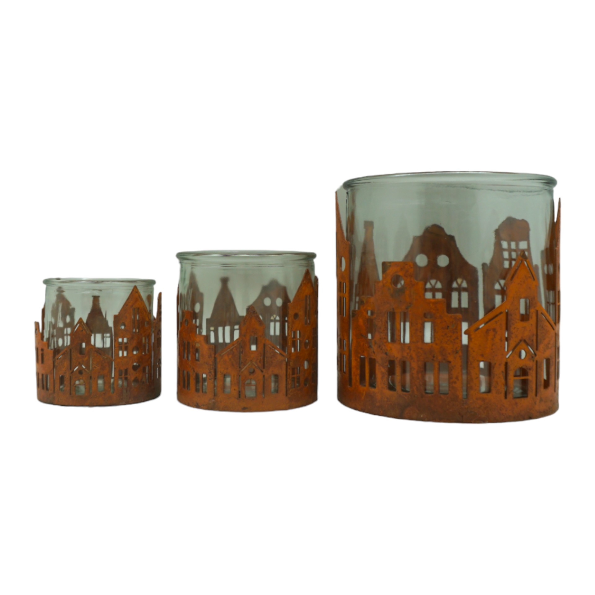 Rusty Hauskranz inkl. Glas gross Darstellung von Rusty Hauskranz inkl. Glas gross