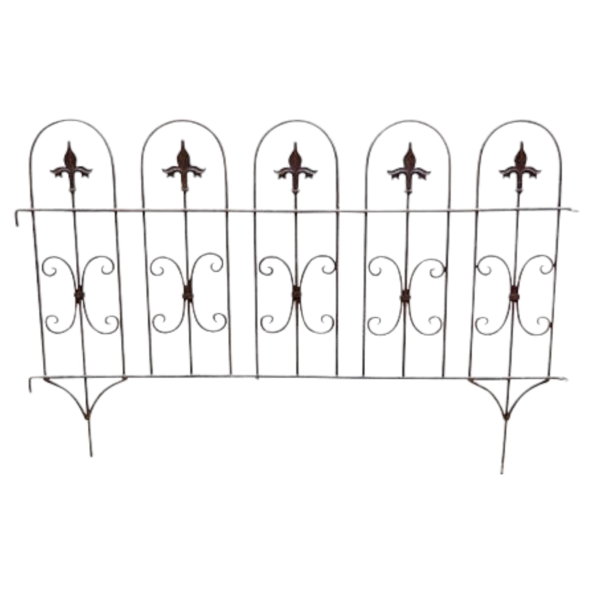 Zaunstecker nieder rost, h= 58 cm, b= 81 cm Darstellung von Zaunstecker nieder rost, h= 58 cm, b= 81 cm