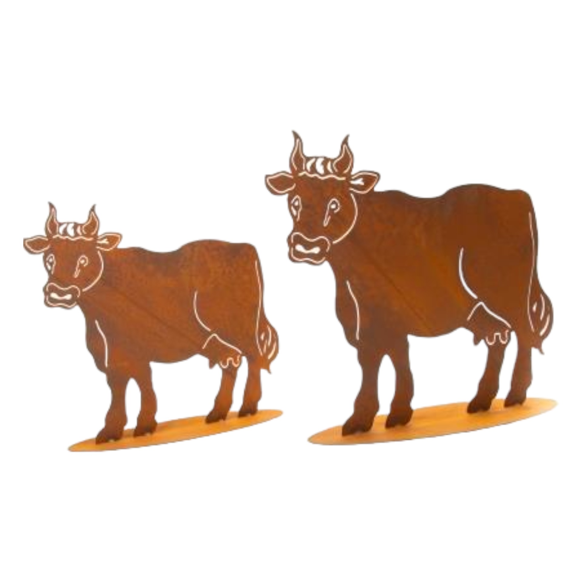 Darstellung von Stier mittel auf Platte