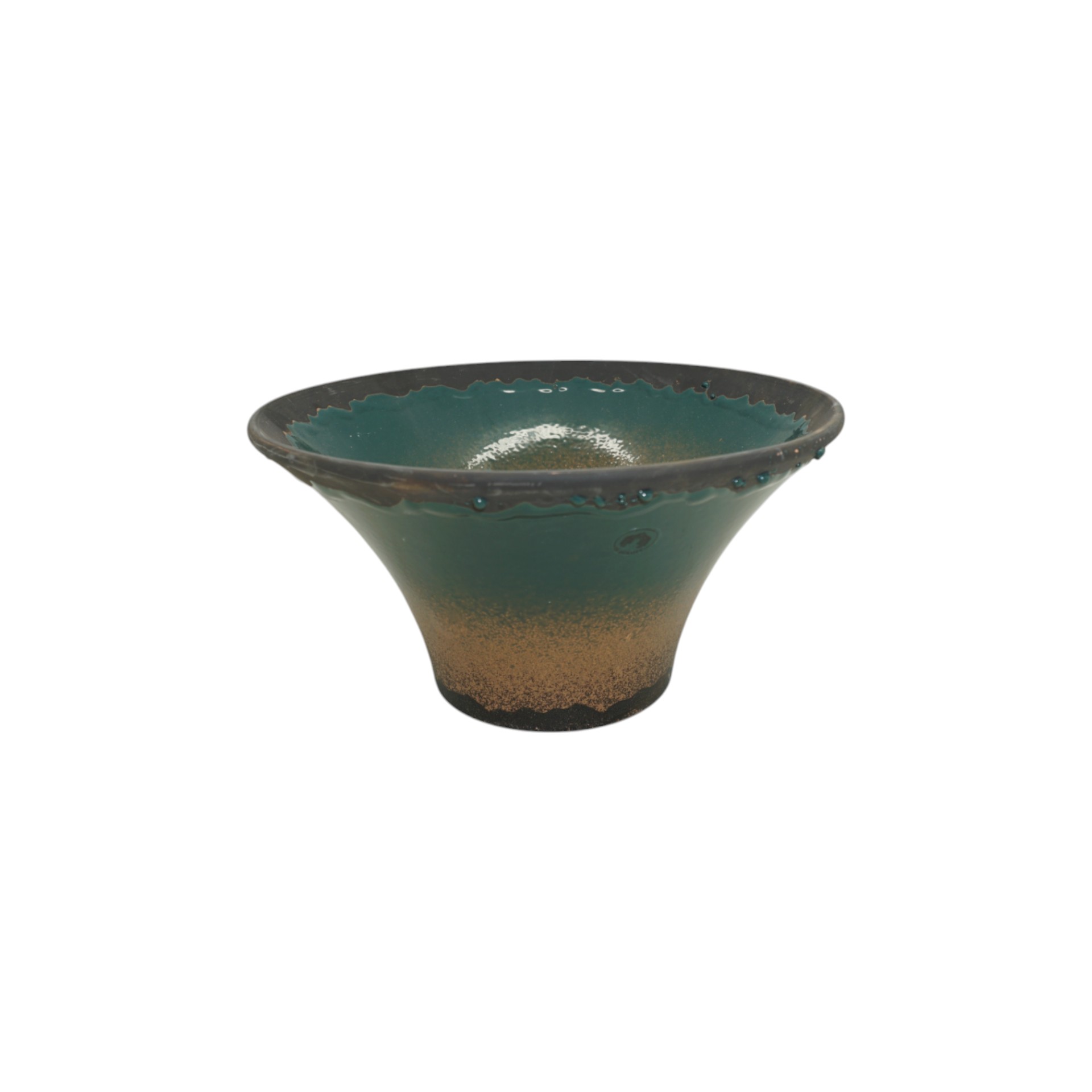 Darstellung von Schale BLAU GRÜN/BRAUN 27x14 cm