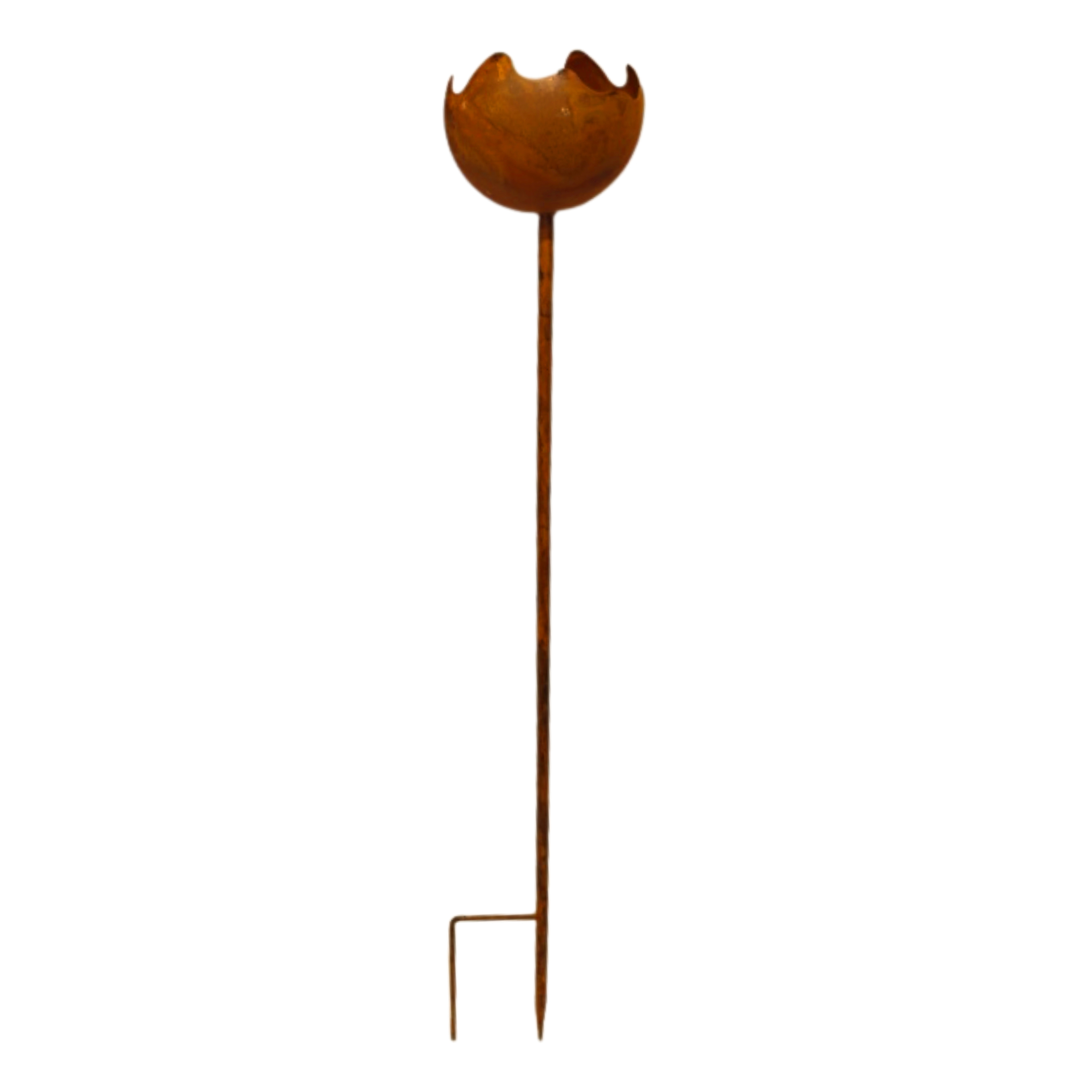 Darstellung von Schale a. Stab klein rusty