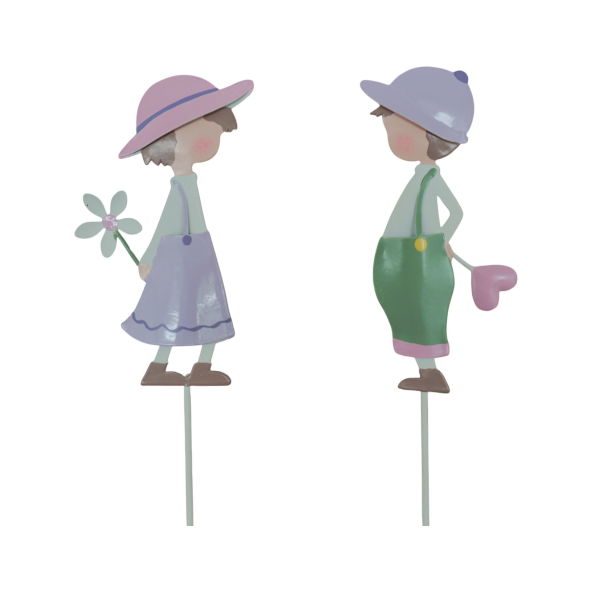 Darstellung von Blütenliebe pastel a. Stab klein, sortiert