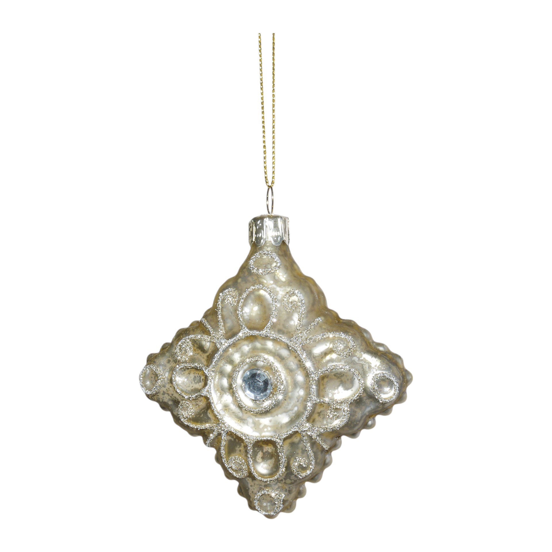 RP Stern quadratisch gold 2tlg. Darstellung von RP Stern quadratisch gold 2tlg.