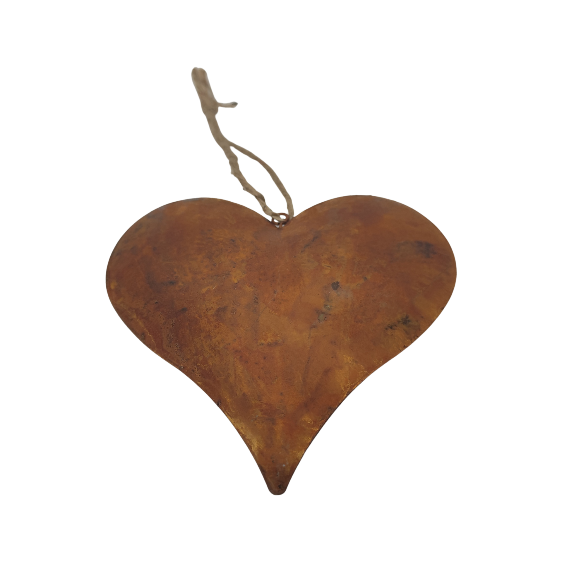 Darstellung von Herz bauchig rusty