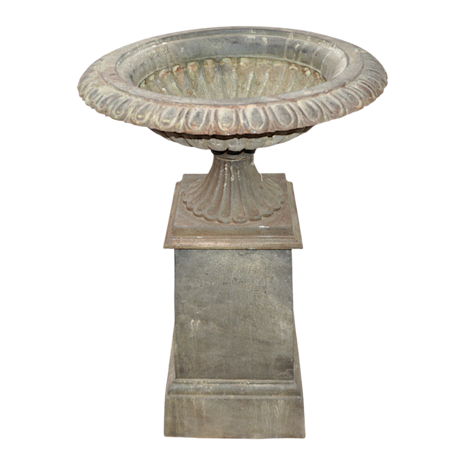 Darstellung von runder Topf inkl. Sockel 52x78 cm