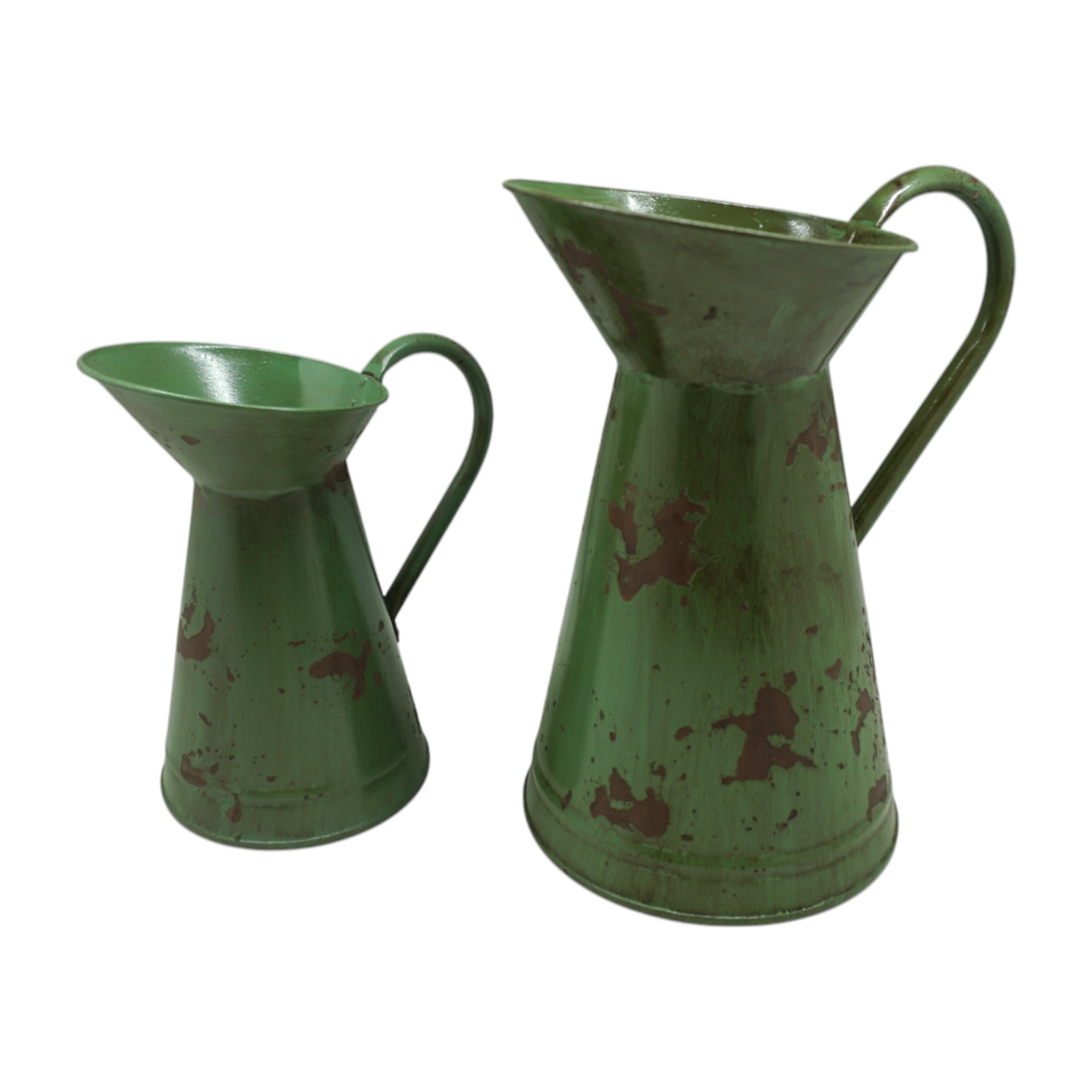 Kanne 1,1L verzinkt antikgrün klein Darstellung von Kanne 1,1L verzinkt antikgrün klein