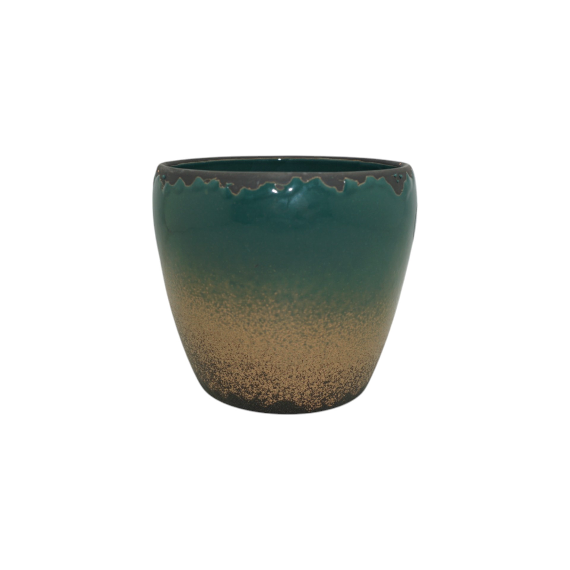 Darstellung von TONDA gross BLAU GRÜN/BRAUN 21 x 18,5 cm