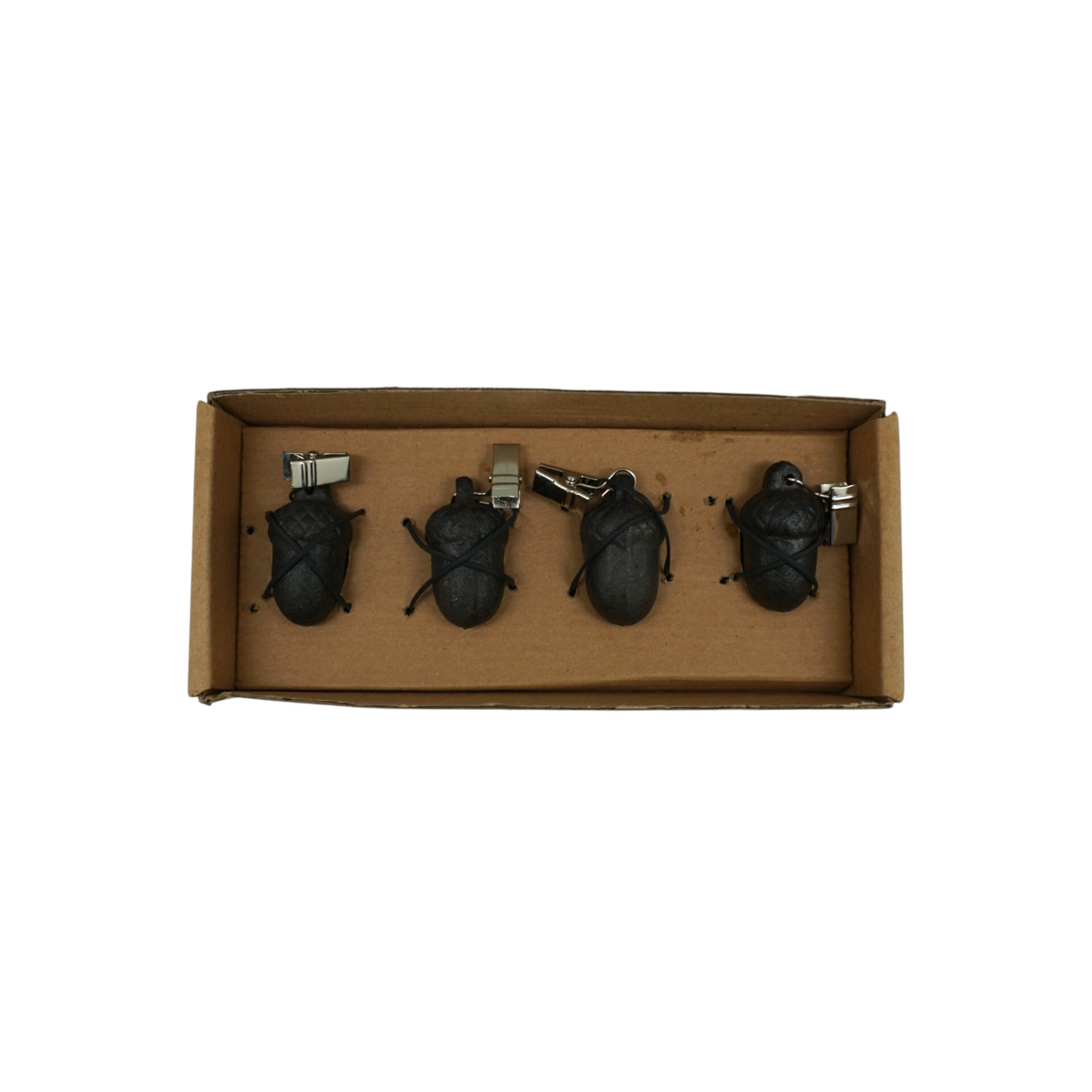 Darstellung von Tischgewichte EICHEL 4-tlg. in Box