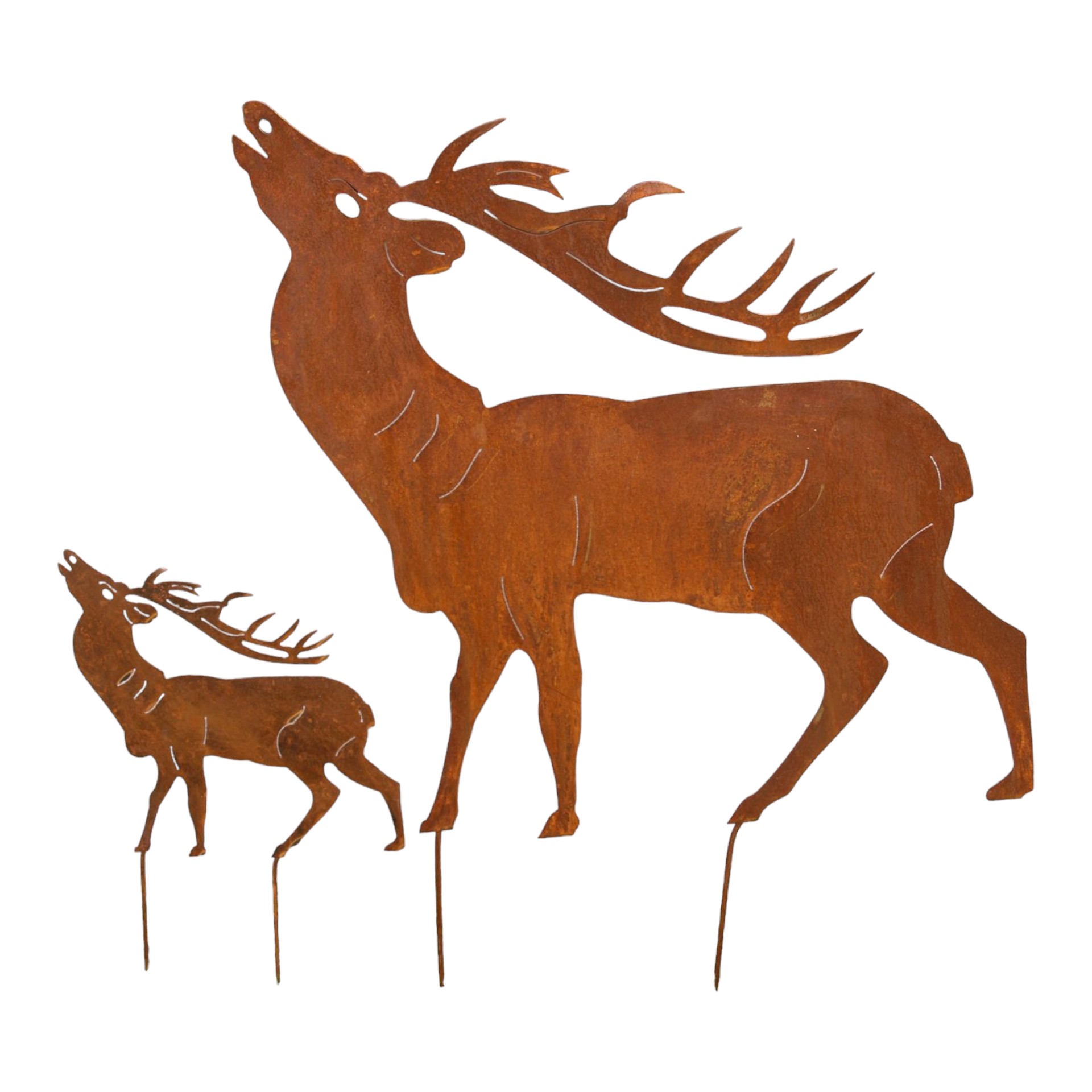 Hirsch zum Stecken MITTEL Darstellung von Hirsch zum Stecken MITTEL