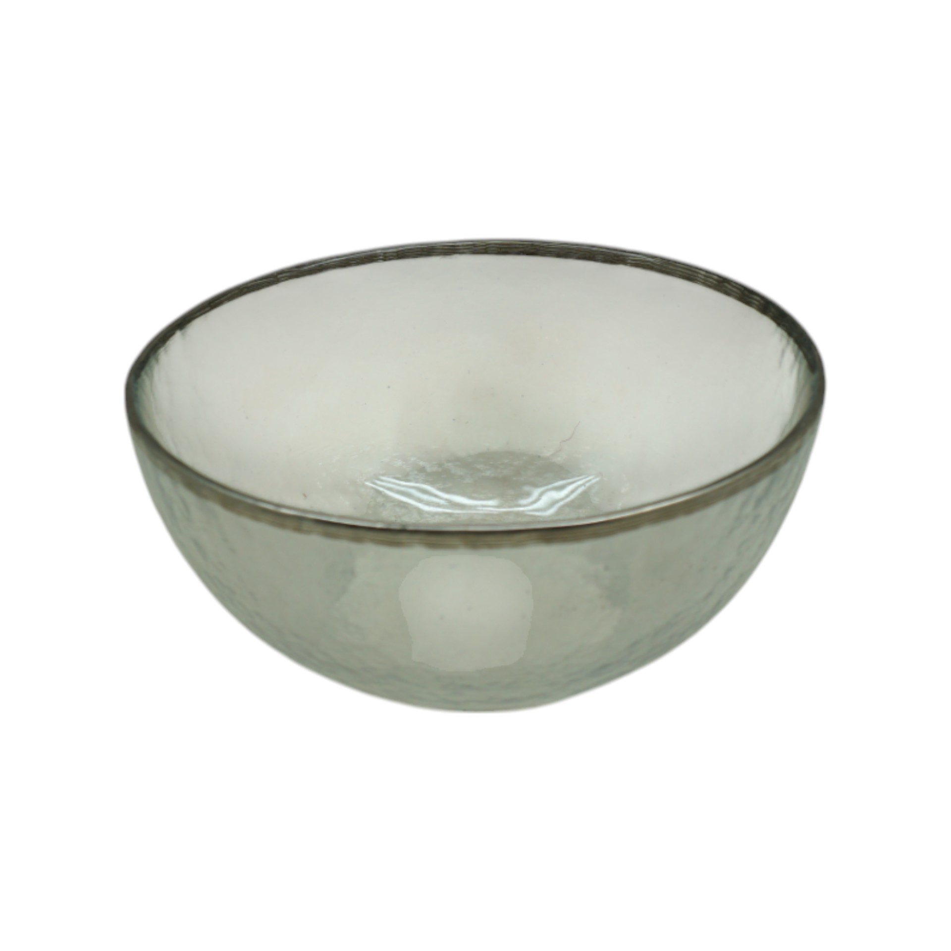 RP Glasschale mit Silberrand mittel rund Darstellung von RP Glasschale mit Silberrand mittel rund