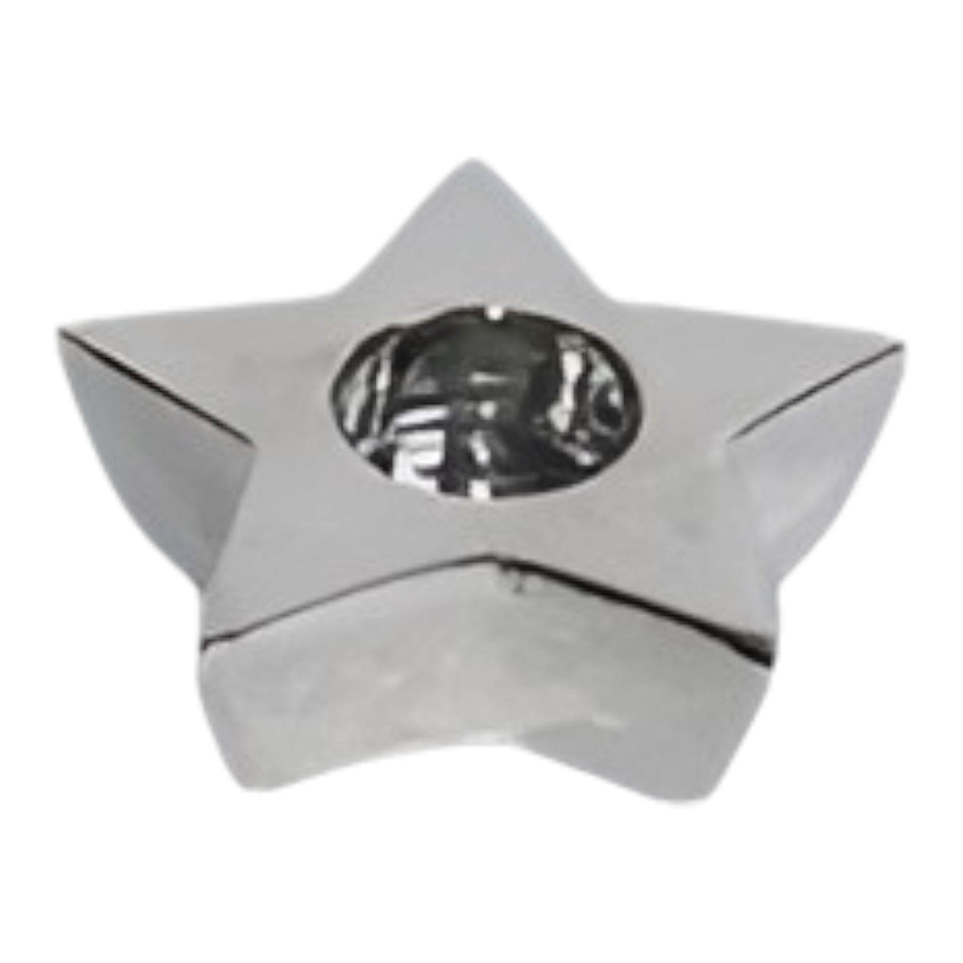 RP Kerzenhalter Stern flach SILBER Darstellung von RP Kerzenhalter Stern flach SILBER