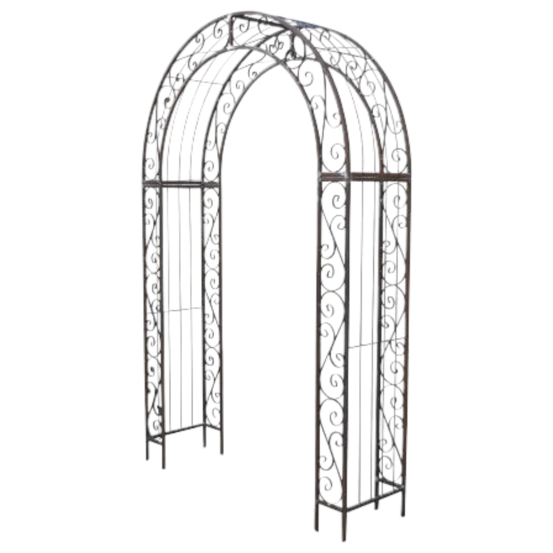 Rosenbogen Mirabell rund natur Darstellung von Rosenbogen Mirabell rund natur