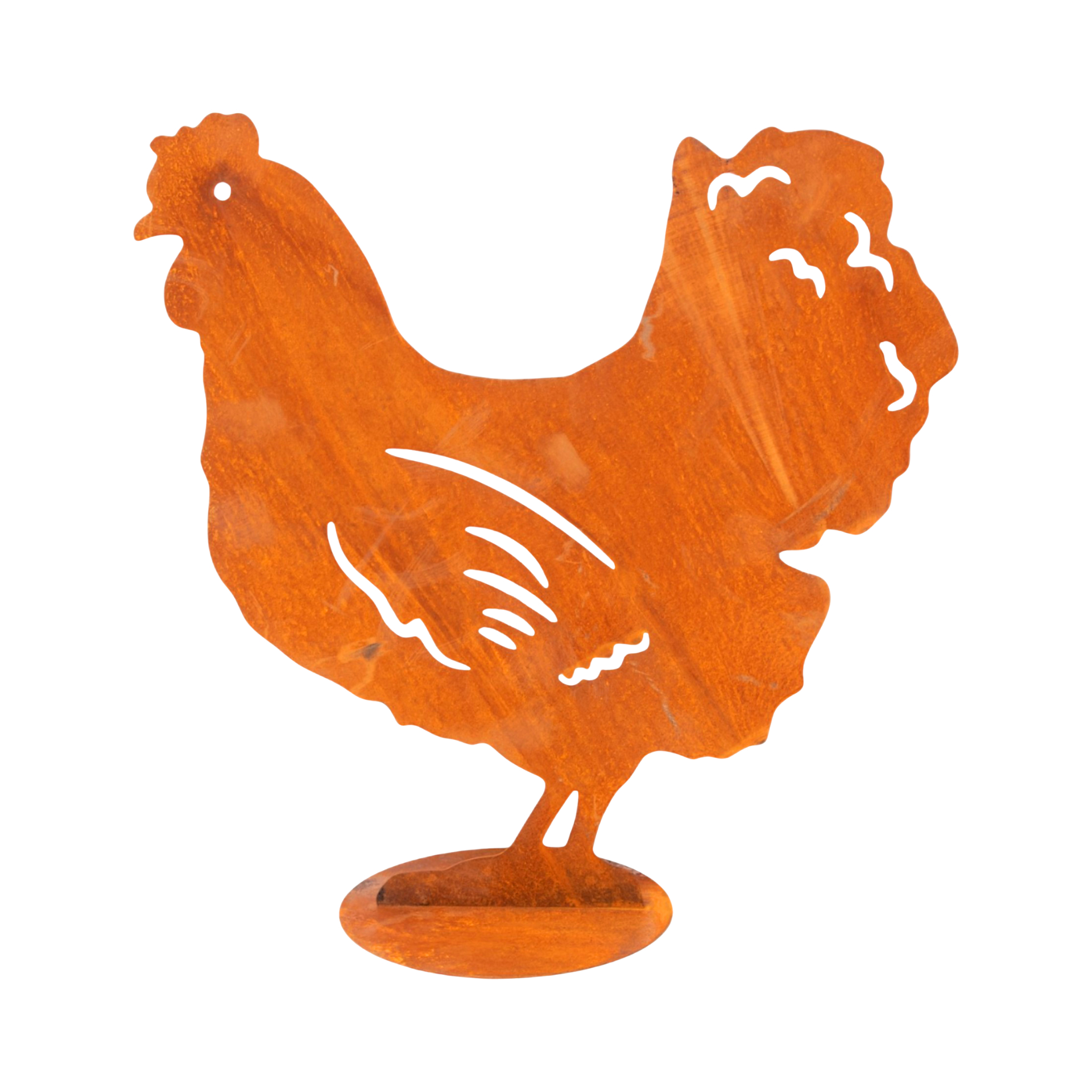 Darstellung von Huhn mittel auf Platte