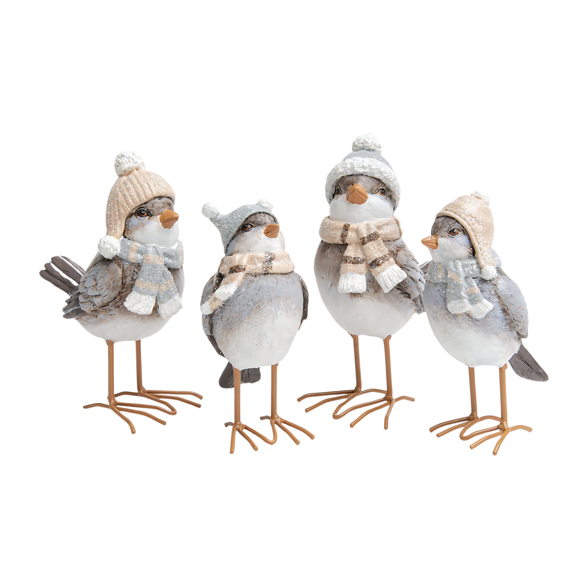 Darstellung von Vogel kl. mit Haube, sortiert